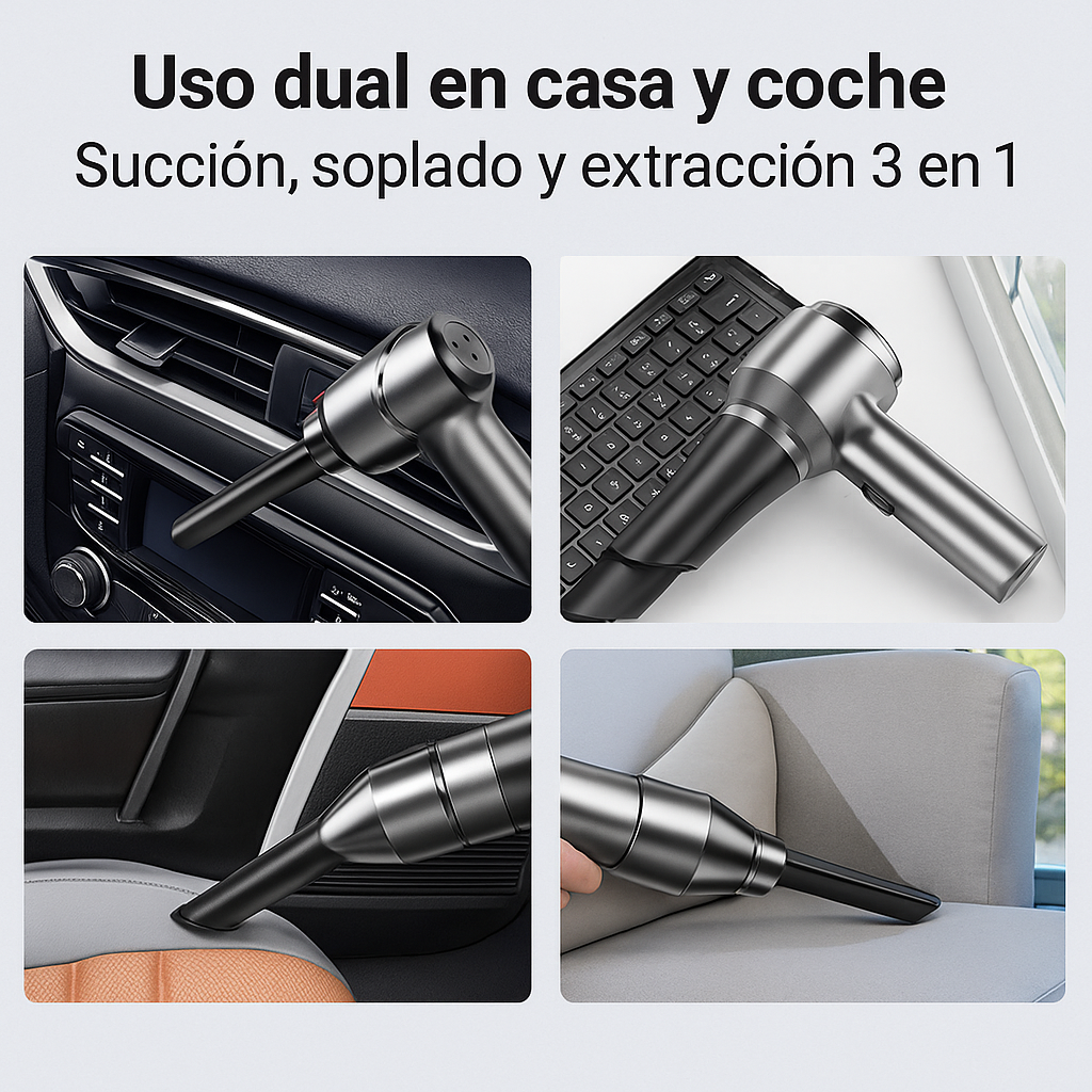 Aspirador Portátil Inalámbrico 95000PA